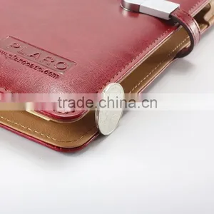 Plaro Notebook With Pen Leather Portfolio Custom Logo thumbnail-6