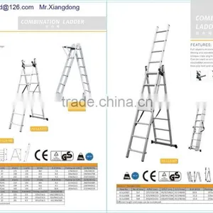Combination Folding Aluminum Ladder thumbnail-1