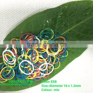 European Top Selling DIY Small Elastic Loom Rubber Bands - Fashion Rubber Band Newest Design Colorful thumbnail-2