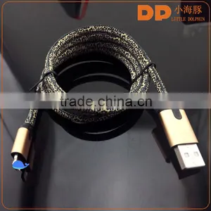 Fast Charging Cable Shoelace Micro Usb Cable Charger Usb Cable for Cellphone thumbnail-3
