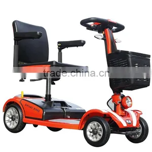 Electric Scooter 180W 4 Wheel Adult Mobility Scooter for Adults, Dual Pedal Scoota thumbnail-2