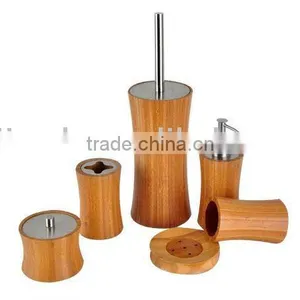 Bamboo Bathroom Accessories thumbnail-1