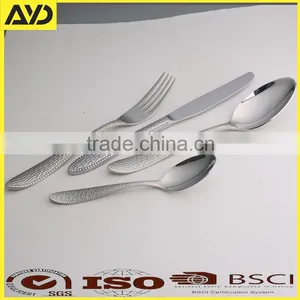 Stainless Steel 24 Piece Flatware Set, Dinner Fork, Knife, Spoon New thumbnail-1