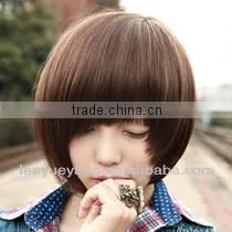 Vogue Short Bob Hair Wig With Bangs thumbnail-1