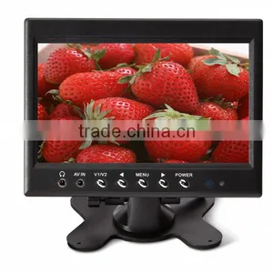 Black Color Dc12 Volt 7inch Flip Down Motorized Lcd Car Monitor thumbnail-1