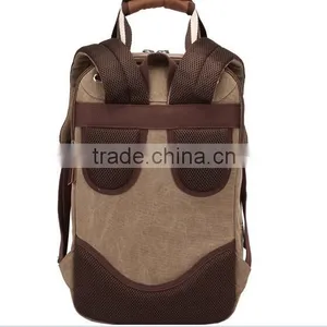 Multifunction Outdoor Waxed Canvas Backpack With Handle thumbnail-4