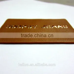 Newest Design Jeans Leather Label in 2016 thumbnail-2