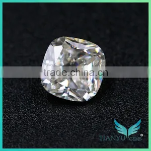Wholesale Best Cut Vvs Clarity 9.5 mm Cushion Cut Forever Brilliant Moissanite thumbnail-5