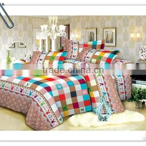 Microfiber 100% Polyester Fabric Brushed Fabric Parinting Fabric for Bedsheet of China thumbnail-6