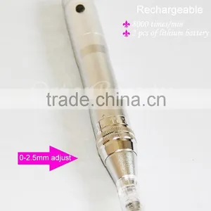 (ROHS+CE) NEW Rechargeable Microneedle Pen Meso Skin Pen DG 03N thumbnail-5