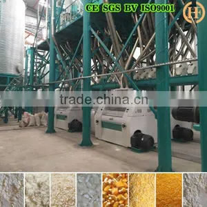 Corn Flour Making Mill Plant/ Maize Grits Processing Machine thumbnail-2