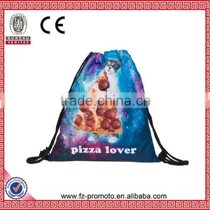 Mix City Galaxy Meow Cat 3d Print Drawstring Bag Backpack Women's Backpacks Mochilas Men's Travel Bag Schoolbag Storage Bags thumbnail-5