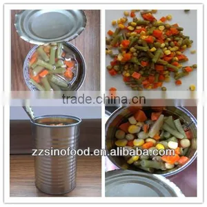 Cannd Food Canned Mixed Vegetable in Brine Metal Tins With Canned Baby Food thumbnail-1