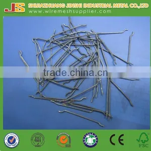 High Carbon Hooked Ending Steel Fiber For Concrete Reinforcement thumbnail-1