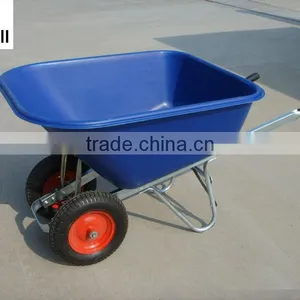 WB9600 Heavey Duty Wheelbarrow With Large Plastic Tray thumbnail-1