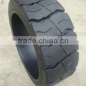 12*5*8 Low Speed Press on Tires Solid Rubber Wheels for Trailers thumbnail-6