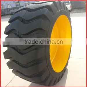 WonRay Series 17.5-25 Solid Rubber Tires for Lawnmower From China With Long Warranty thumbnail-1