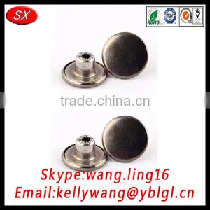 Professional Manufacturer Customized OEM Jean Button, Various of Small Metal Buttons thumbnail-1