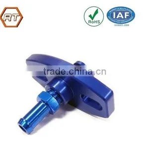 Customized Aluminum Cnc Machining With Blue Anodized Finish thumbnail-1