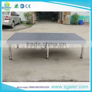 Easy Collapsible Stage Platform,big Thickness Stage With Leg thumbnail-2