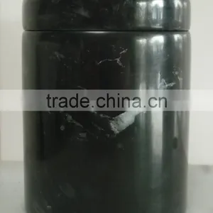 Cylinder Marble Cremation Urn thumbnail-1