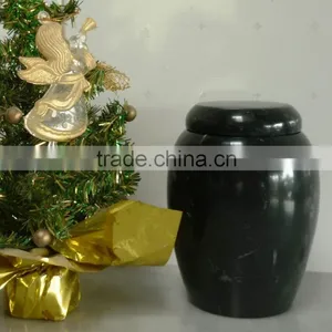 Black Marble Cremation Urrn thumbnail-4