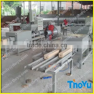 Double Heads Hor Press Wood Sawdust Block Machine (SMS:0086-15890650503) thumbnail-6