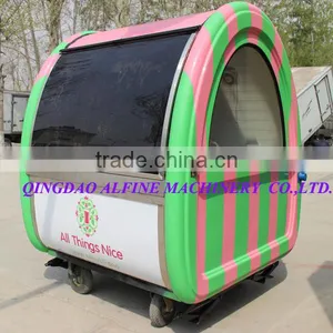 2015 Newest Design Hot Dog Cart With Trailer Electric Cart Food Truck thumbnail-5