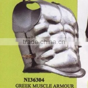 Spanish Knight Armour Suit With Sword, Medieval Knight Armor Suit, Greek Full Body Armor thumbnail-2