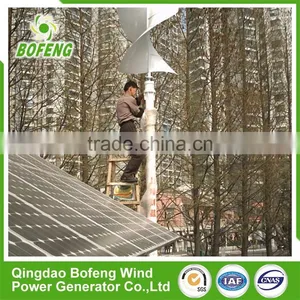 Professional Top Grade 10kw Wind Turbine Solar Panels Hybrid System Energy Windmills thumbnail-1