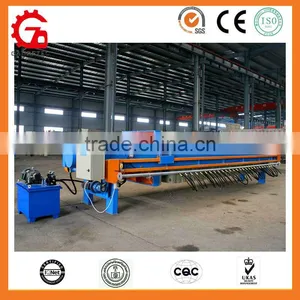 High Pressure Program Controlled Membrane Biological Sludge Filter Press thumbnail-1