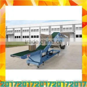 Easy Install Telescopic Belt Conveyor, Rubber Conveyor Belt thumbnail-3