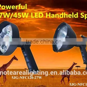 Remote Area Work LigJGL High Power 27W NFC120LI-27W/NFC120-27W CREE LED 45W Portable Rechargeable Led Handheld Hunting Spotlight thumbnail-6