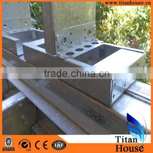 Easy To Install China Manufacture Light Steel Frame Prefab Luxury Kit Homes thumbnail-3