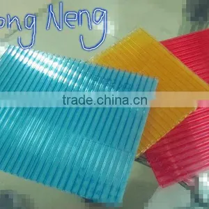6mm Plastic Polycarbonate Hollow Sheet for Construction thumbnail-1