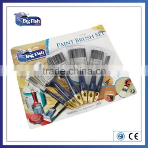 Hand Tool,10 Piece Paint Bristle Brush Set thumbnail-2