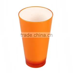 600ml Double Color Party Used Wedding Cheap Plastic Cup thumbnail-3