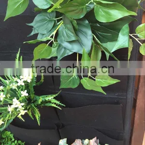 Garden Vertical Planter Multi Pocket Wall Mount Living Growing Bag Felt Indoor/Outdoor Pot thumbnail-2