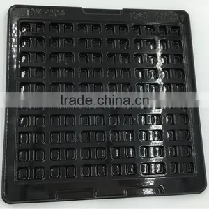 Plastic Black Thermoform Trays ESD Tray/ Antistatic Tray thumbnail-1