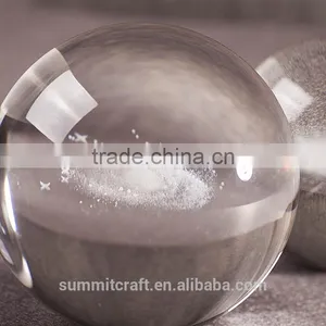 Personalized Crystal Ball Centerpiece Decoration Galaxy Crystal Ball thumbnail-2