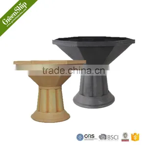 Sculpture Bird Bath Pot With Superhigh Heeled Base thumbnail-1