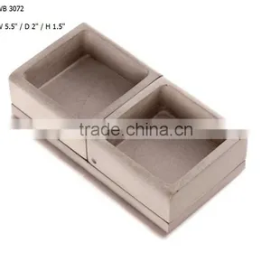 Spice Jars & Spice Racks Gray Concrete Spice Caddy thumbnail-1