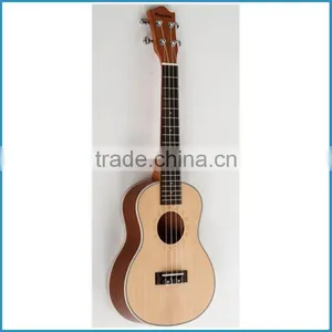Wholesale 26'' Solid Spruce Ukulele thumbnail-1