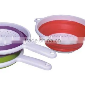 Plastic Kitchenware Foldable Basket for Seafood and Vegetables thumbnail-3