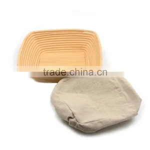 Triangle Shape Banneton Bread Basket, Proofing Cane Basket thumbnail-6