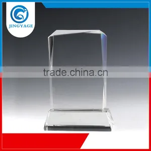 Jingyage Over 15 Years Experience Fashional Design Blank Crystal Trophy Plaque Crystal Trophy Award thumbnail-1