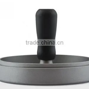 1 Section Cast Aluminum TPR Handle Mini Hamburger Patty Maker thumbnail-6