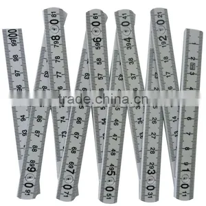1m 10 Folds Plastic Folding Ruler thumbnail-1