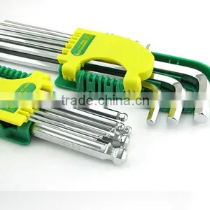 BERRYLION CRV Long Arm and Ball Point End 9pcs Allen Key Set for Sale thumbnail-1