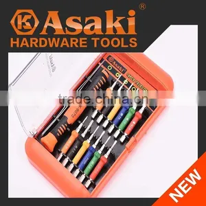 AK-9070 High Precision 14pcs Cell Phone Repair Screwdriver Set thumbnail-1